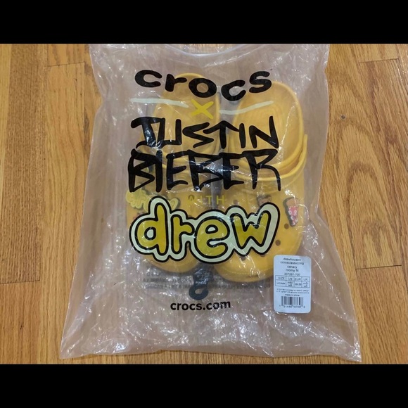 CROCS X JUSTIN BIEBER AUTHENTIC SIZES MEN 5,6,7,8 - Picture 8 of 9